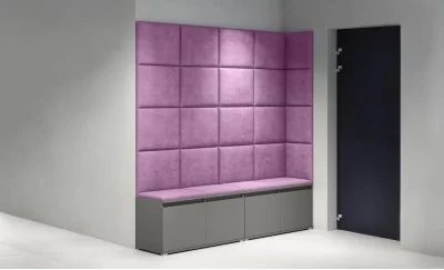 Cuier Hol Max 3, Grafit/ Mov - Trinity 11