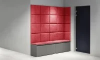 Cuier Hol Max 3, Grafit/ Rosu - Trinity 9