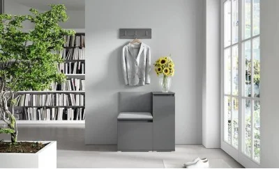 Cuier Hol Max 30, Grafit/ Gri - Trinity 14