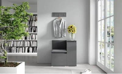 Cuier Hol Max 30, Grafit/ Negru - Trinity 16
