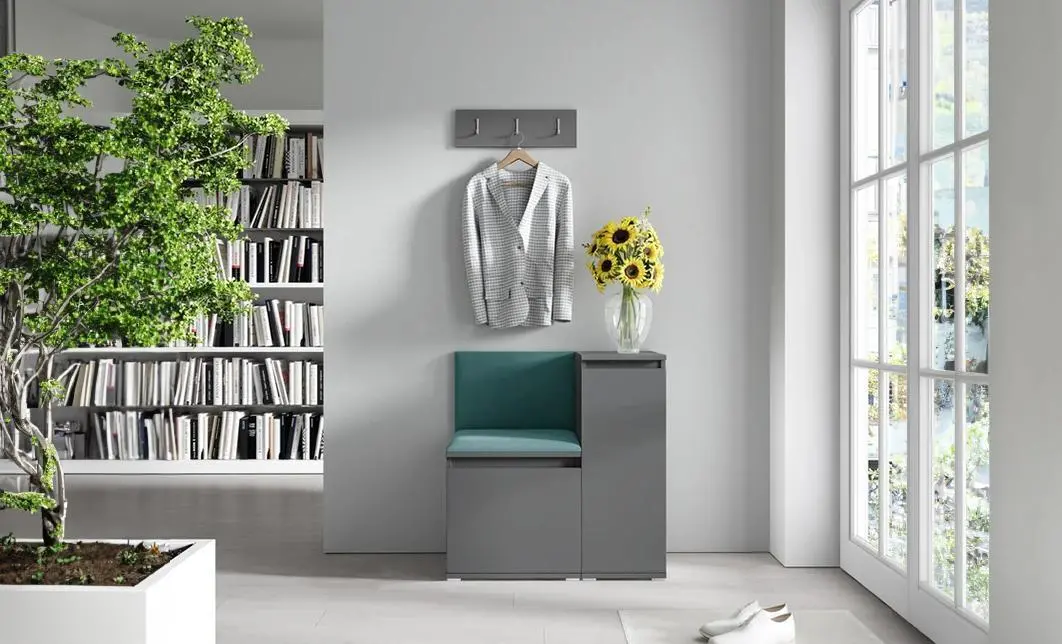 Cuier Hol Max 30, Grafit/ Verde - Trinity 28