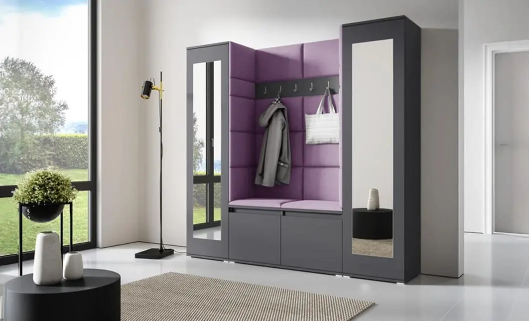 Cuier Hol Max 31, Grafit/ Mov - Trinity 11