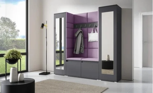 Cuier Hol Max 31, Grafit/ Mov - Trinity 11