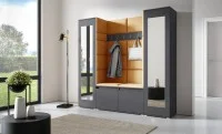 Cuier Hol Max 31, Grafit/ Portocaliu - Trinity 26