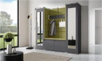 Cuier Hol Max 31, Grafit/ Verde - Trinity 27
