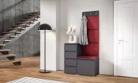 Cuier Hol Max 35, Grafit/Rosu - Trinity 24