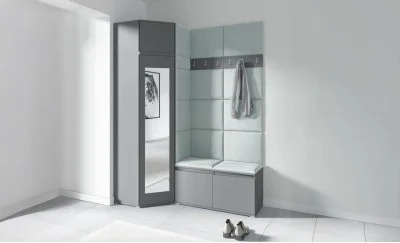 Cuier Hol Max 37, Grafit/Verde - Trinity 21