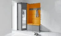 Cuier Hol Max 37, Grafit/Portocaliu - Trinity 26 1