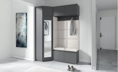 Cuier Hol Max 38, Grafit/Crem - Trinity 1