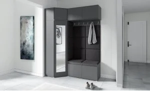 Cuier Hol Max 38, Grafit/Gri - Trinity 15