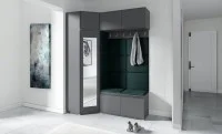 Cuier Hol Max 38, Grafit/Verde - Trinity 28