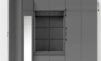 Cuier Hol Max 39, Grafit/Gri - Trinity 15