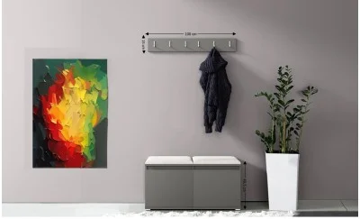 Cuier Hol Max 5, Grafit/ Crem - Trinity 1