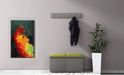 Cuier Hol Max 5, Grafit/ Verde - Trinity 12