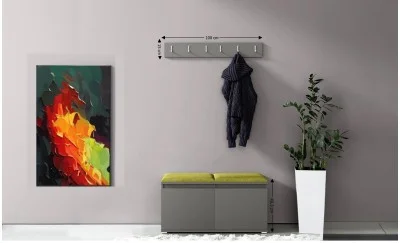 Cuier Hol Max 5, Grafit/ Verde - Trinity 12
