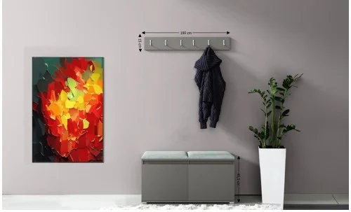 Cuier Hol Max 5, Grafit/ Verde - Trinity 21