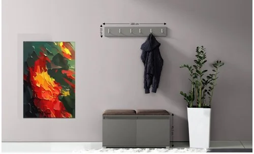 Cuier Hol Max 5, Grafit/ Maro - Trinity 8