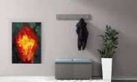 Cuier Hol Max 5, Grafit/ Albastru - Trinity 22