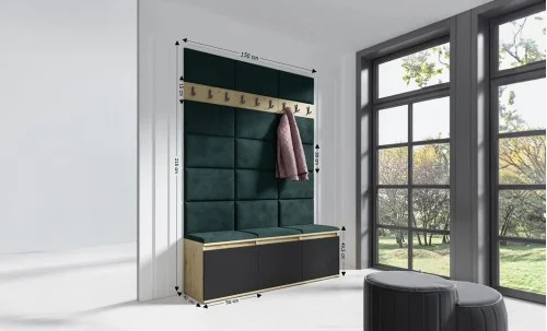 Cuier Hol Max 6, Artisan/ Verde - Trinity 28