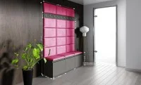 Cuier Hol Max 6, Grafit/ Roz - Trinity 10 1