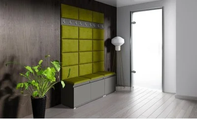 Cuier Hol Max 6, Grafit/ Verde - Trinity 12