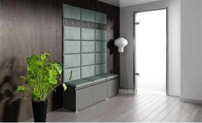 Cuier Hol Max  6, Grafit/ Verde - Trinity 21