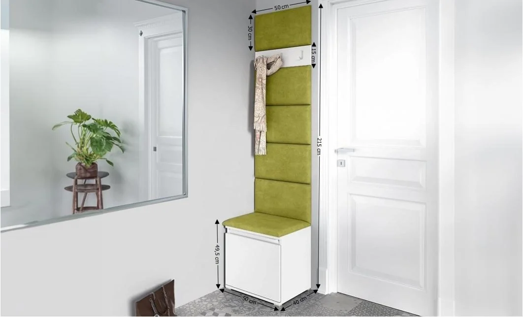 Cuier Hol Max 7, Alb/Verde - Trinity 12 1