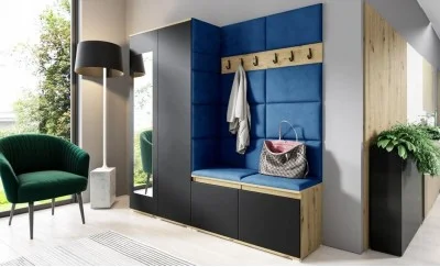 Cuier Hol Max 8, Artisan/ Albastru - Trinity 31