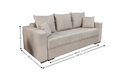 Canapea Extensibilă Claudia Bonell Mini, Bej