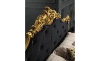 Dormitor Clasic Anette Nero cu Dulap 4 Uși 1
