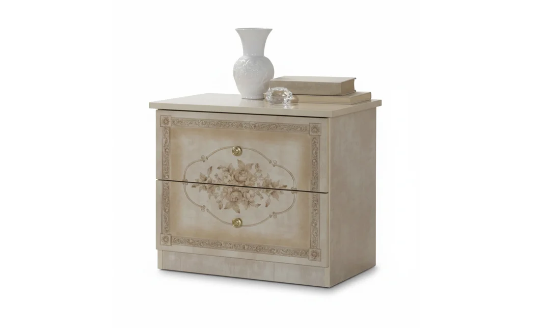 Dormitor Clasic Amalfi Beige cu Dulap 6 Uși 4