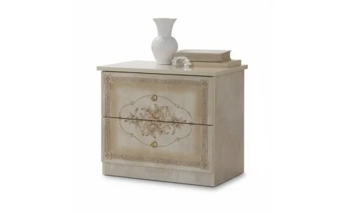 Dormitor Clasic Amalfi Beige cu Dulap 6 Uși