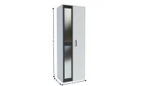 Dormitor Modern Viva Alb/Gri
