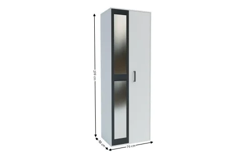 Dormitor Modern Viva Alb/Gri