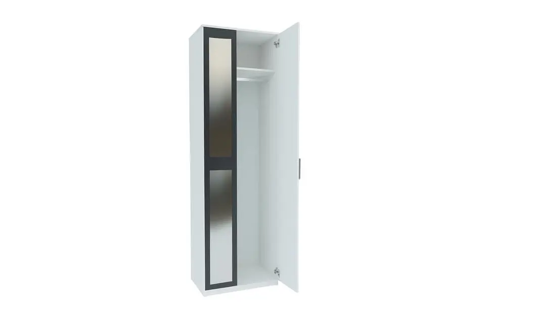 Dormitor Modern Viva Alb/Gri 5