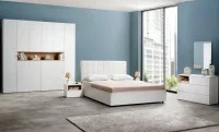 Dormitor Modern Polaroid cu Dulap 6 Uși