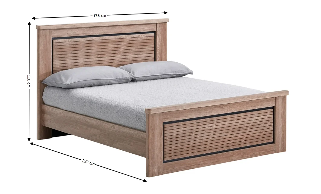 Dormitor Modern Queen Dulap cu 4 uși 4 sertare 9