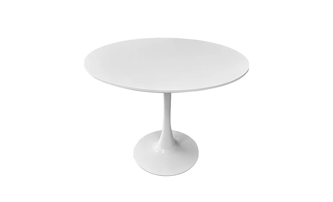 Set Masa Rotunda DT08 Alba cu 4 Scaune J900 Gri 5