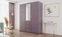 Dulap Bali 2 D3 Lila cu Oglindă și 3 Uși 4