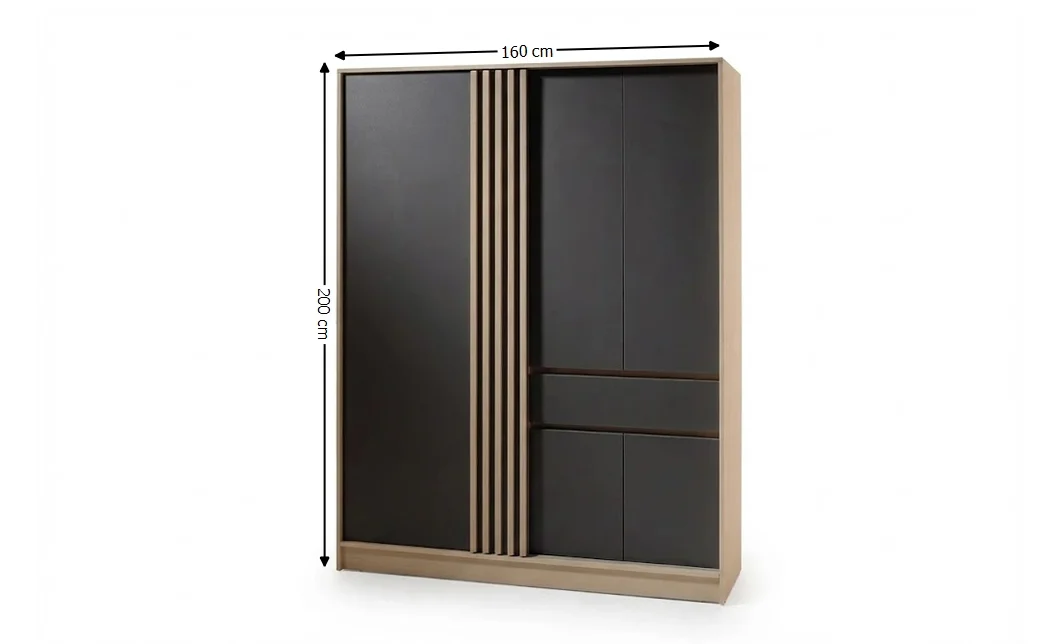 Dormitor Modular Malta Cremona Grafit 7