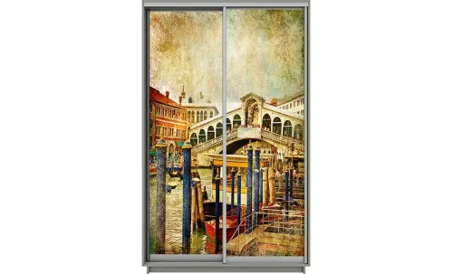 Dulap Print 2 Usi 2587, L100 x H220 x A60