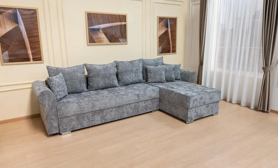 Colțar Extensibil Elsa XXL Bonell Gri - Kim 15 Interschimbabil