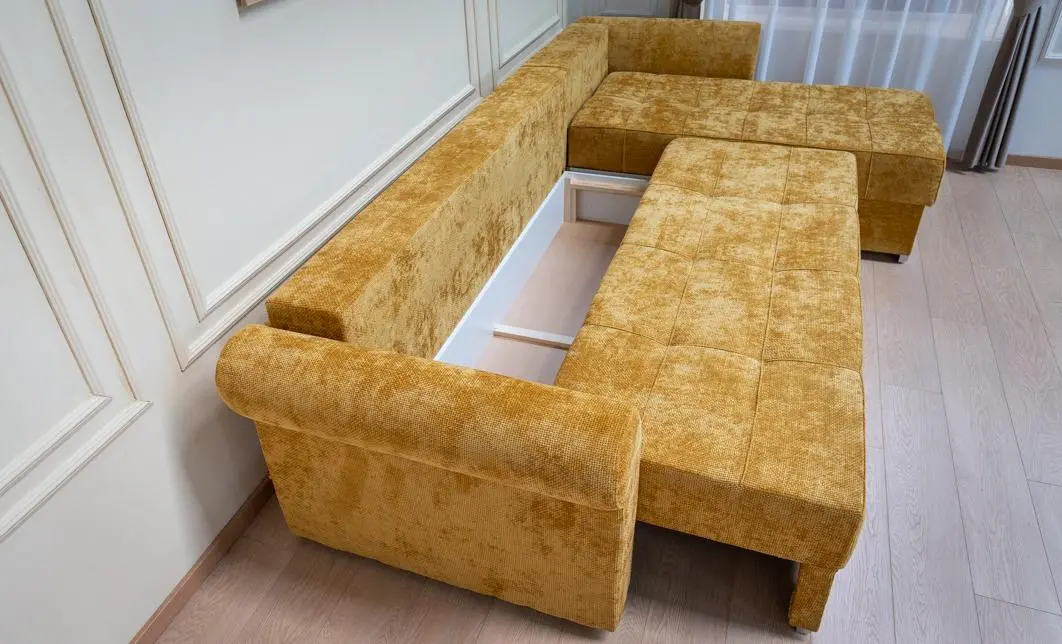 Colțar Extensibil Elsa XXL Bonell Muștar - Kim 5 Interschimbabil 5