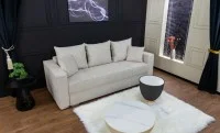 Canapea Extensibilă Claudia Memory Max, Bej