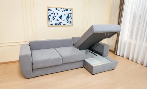 Colțar Extensibil Edison Gri - Vega 10 Dreapta