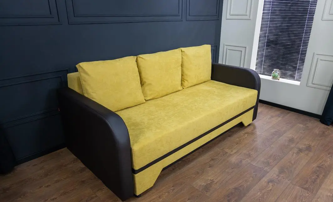 Canapea Extensibilă Corina Memory Max, Mustar