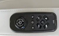Fotoliu de Masaj A035 Bej/Gri, Masaj pentru Cap și Frunte, Neck Focus, Zero Gravity, Încălzire, Bluetooth 8