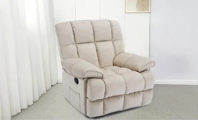 Fotoliu Rotativ cu Recliner KJC4423 Bej