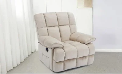Fotoliu Rotativ cu Recliner KJC4423 Bej