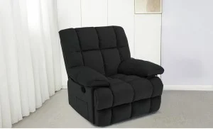Fotoliu Rotativ cu Recliner KJC4423 Negru